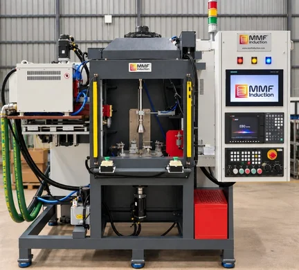 Image of an induction annealing machine used for industrial heat treatment by Induction Annealing Machine Manufacturers in India