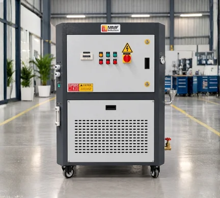 Image of a compact water cooling system supplied by Water Chiller Manufacturers in India