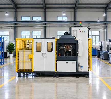 Image of high-precision induction hardening equipment produced by an Induction Hardening Machine Manufacturer in India